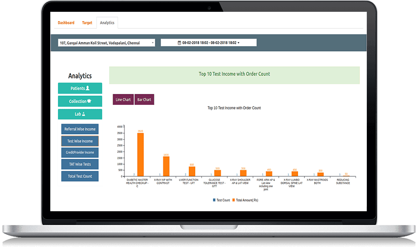 screenshot of MocDoc LIMS